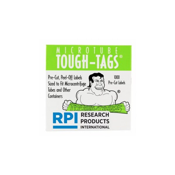 Diversified Biotech ToughTags, 1.52.0ml, Green, 1000/pk, 1000PK